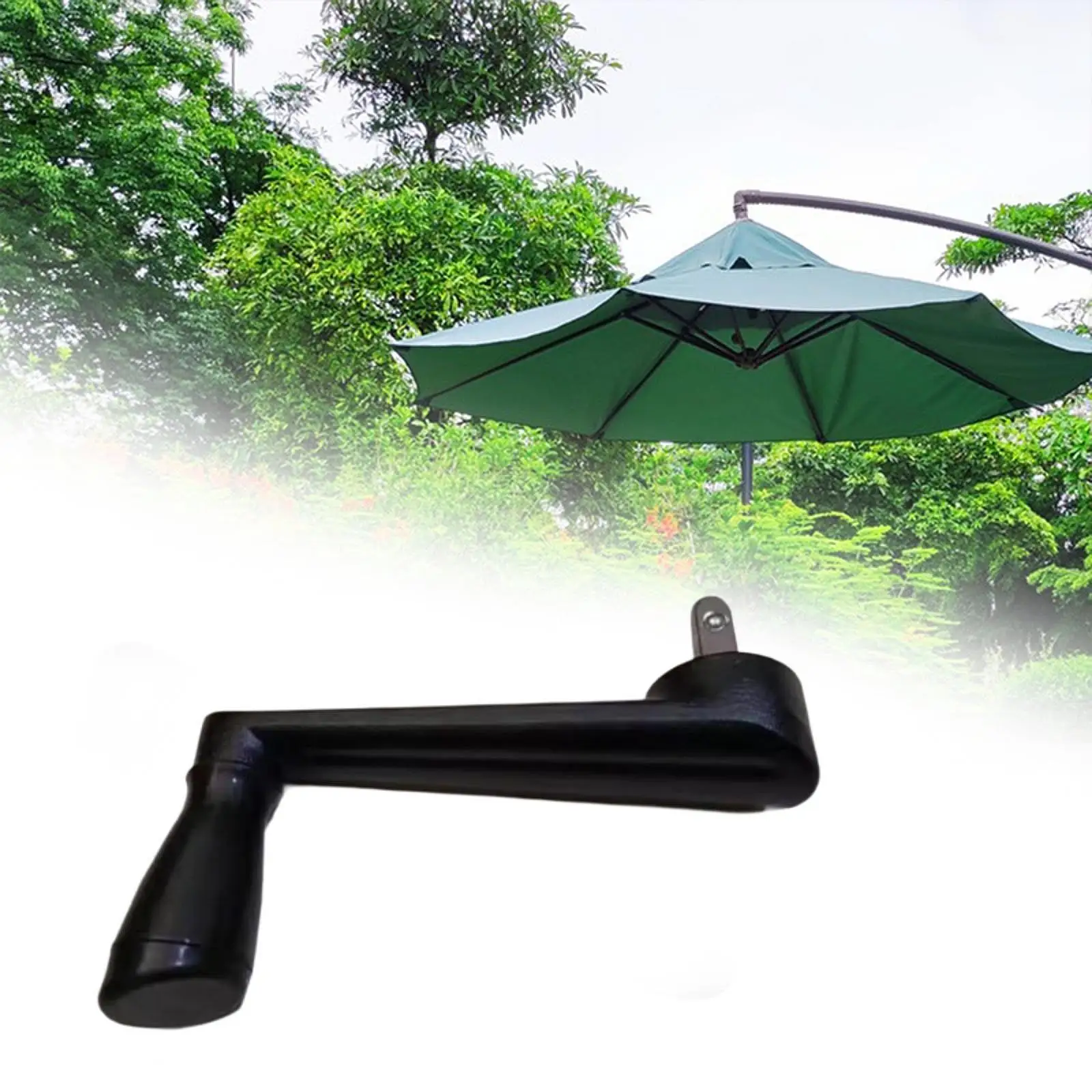 Outdoor Parasol Accessories Umbrella Crank Handle Banana Umbrella Roman Umbrella Special Accessories Umbrella Plate Armrest Hand