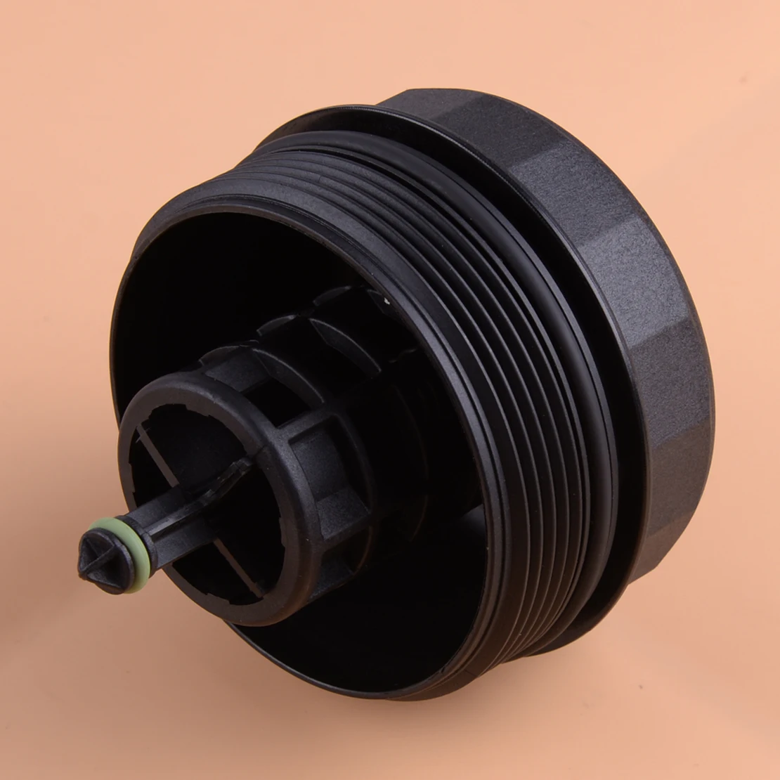 

Black Car Oil Filter Housing Cover Cap Plastic 11427525334 Fit for BMW E60 E90 E92 1 3 5 6 Series
