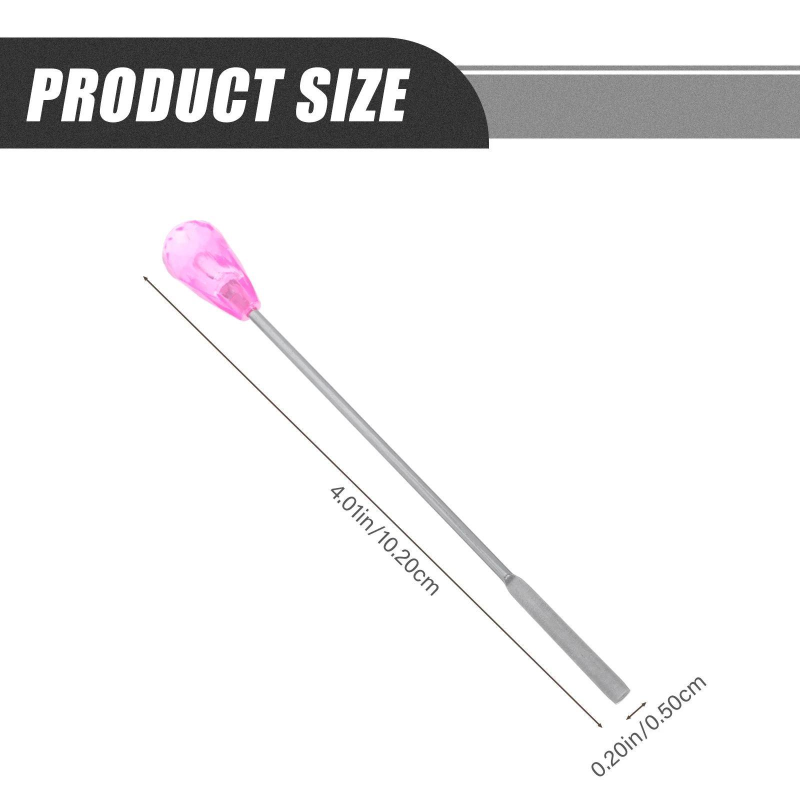 4 Stücke Edelstahl Tattoo Pigment Mixer Löffel Rührstäbchen Wiederverwendbare Werkzeuge für Tinte Farbe Kleber Mischen Pigment Mixer