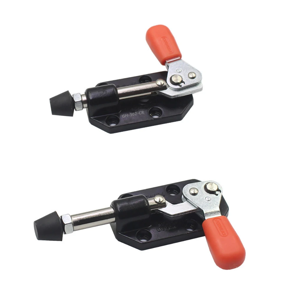 Quick Release Push-Pull Toggle Clamp GH-302-CL CH-302-CR With 90kg Holding Capacity And 20mm Plunger Stroke For Secure Clamping