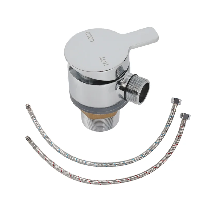 

ABXN-Thermostatic Mixer Mixing Valve Shower Faucet And Shower Hose Valve Hot Cold Water For RV Yachts