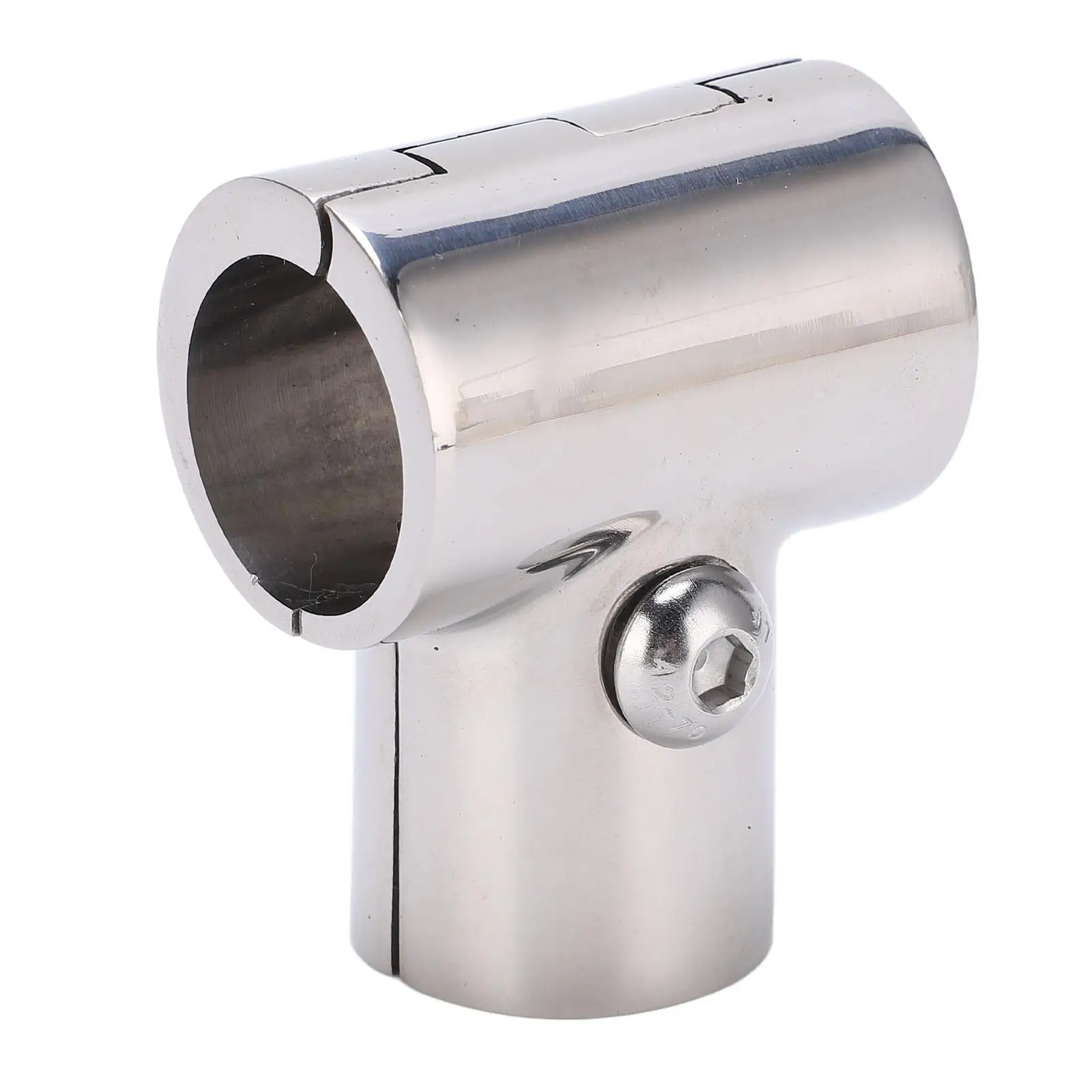 Stainless Steel T Shape  Connector - Detachable Oxidation-Resistant Fitting for marine Yachts & Handrails