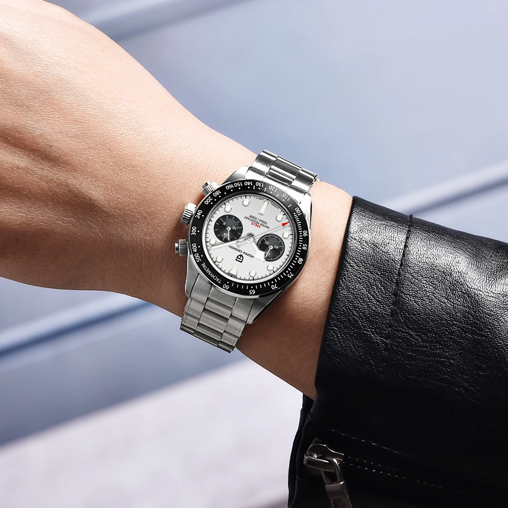 PAGANI DESIGN 2025 New Men's Watches Panda Quartz Watch For Men top brand Luxury watch men Sport Chronograph Sapphire Waterproof image 5