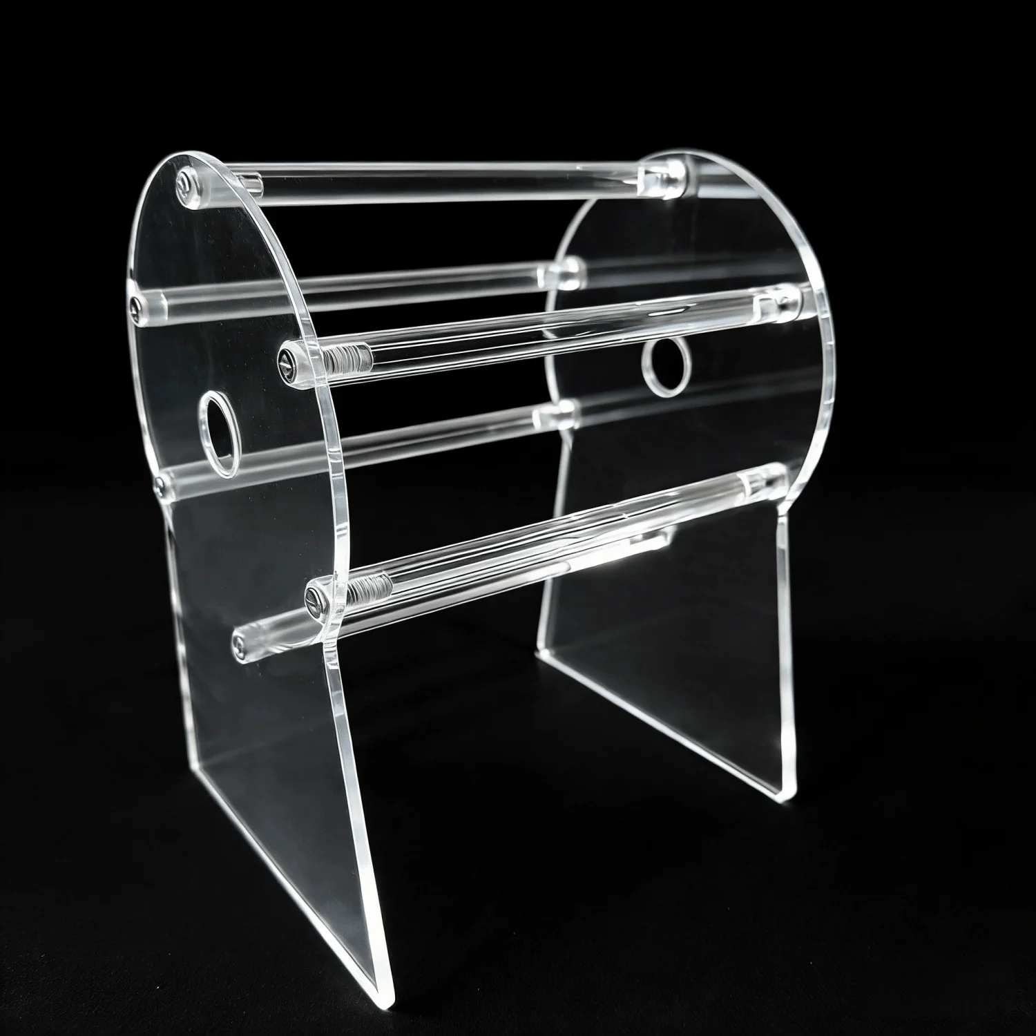 

Clear Acrylic Headband Holder Hair Clip Organizer Transparent Display Stand for Hair Hoops Scrunchies Jewelry Storage Rack