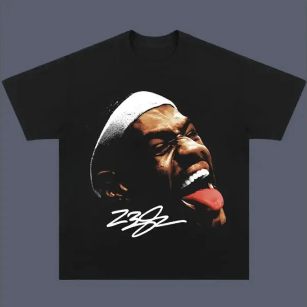 Retro Lebron James Vintage Tee, Lebron James T-Shirt, Unisex Basketball Shirt, Basketball Graphic Tees, Sweatshirt Menswear Womenswear Streetwear