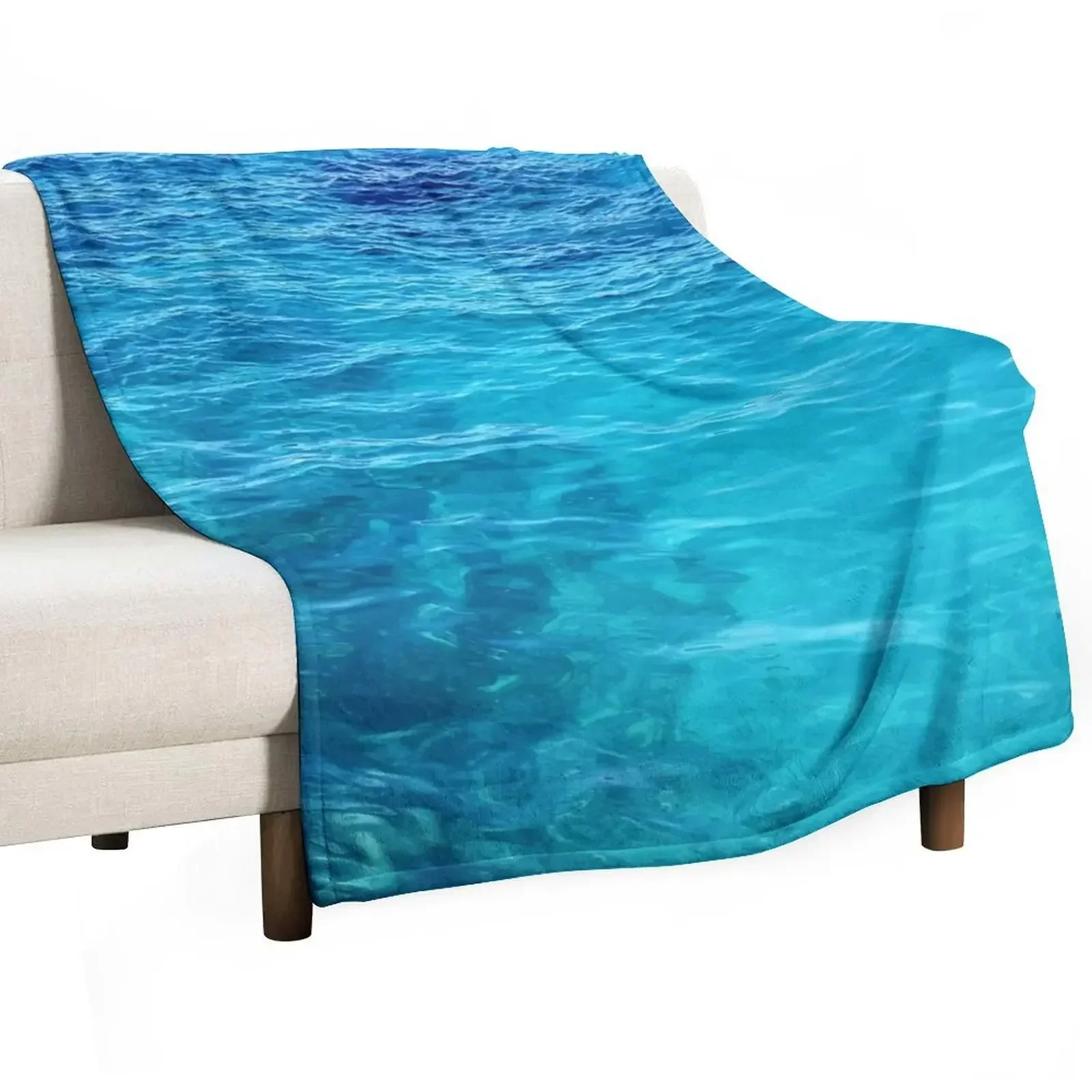 Calm Turquoise Ocean Throw Blanket Blankets For Sofas Quilt Single Blankets