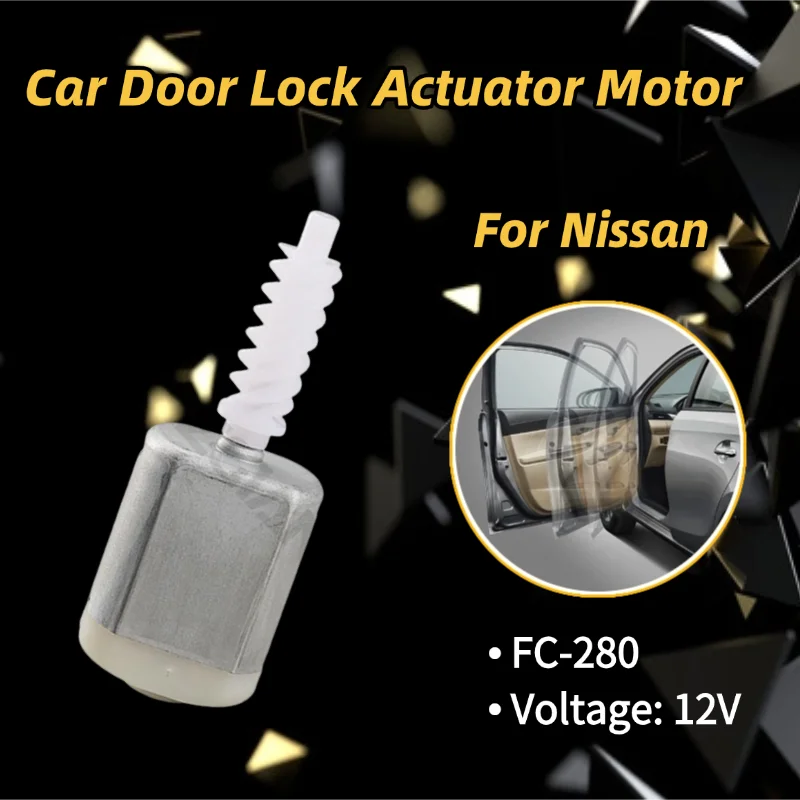 

AZGIANT High Power FC-280 Car Centre Door Lock Motor 12V DC Professional Grade Auto Door Lock Repair For 2015-2019 Nissan NV300