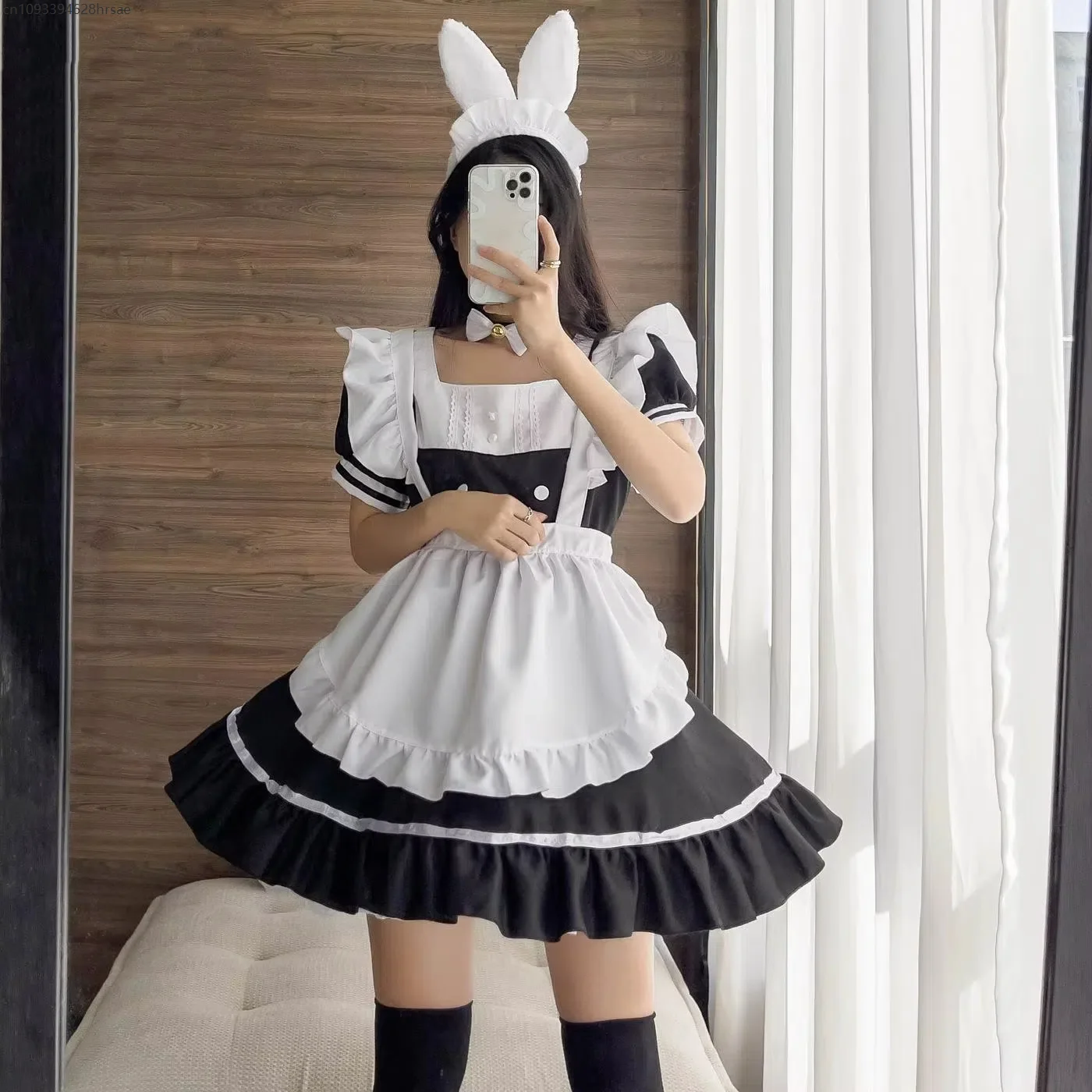 

Rabbit Lolita Dress Suit Kawaii Anime Rabbit Cosplay Costume Servant Disguising Dress Adult Halloween Clothing