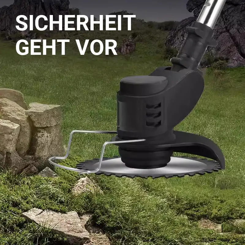 

1500W Portable Lawn Trimmer Multi-function Rechargeable Li-ion Battery Portable Home Garden Push Lawn Hoe Trimmer