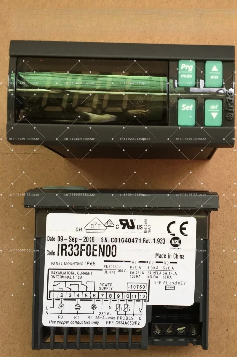 Refrigeration System Digital Temperature Controller Embedded Temperature Regulation Control Replacement Accessory