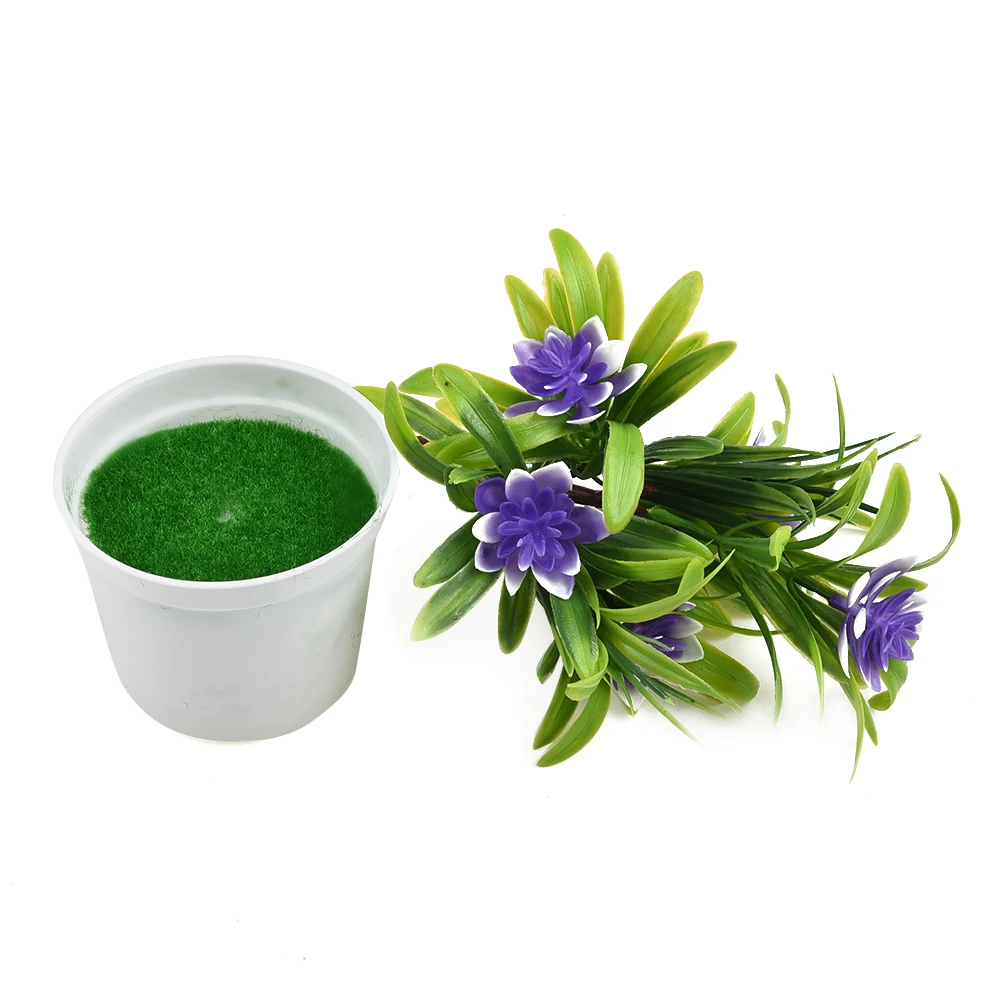1 adet plastik yapay çiçek simülasyon Bonsai sahte Lotus saksı bitki ev dekor ofis dekor kırmızı/pembe/sarı/turuncu/mor