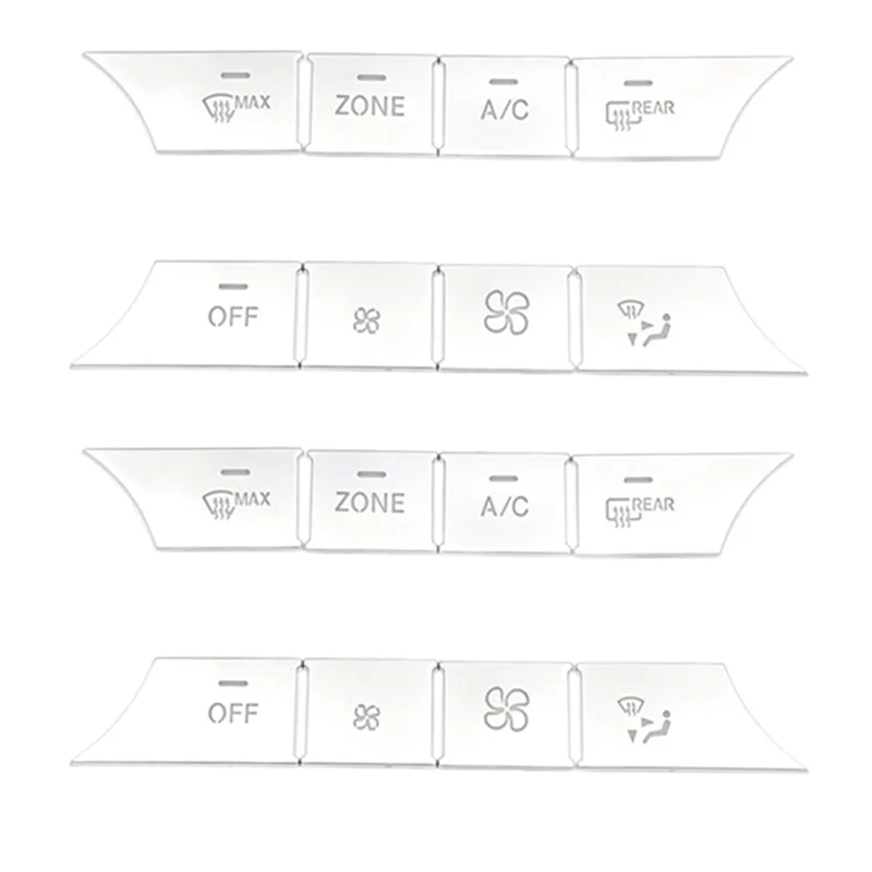 

B28C-24PCS кнопки переменного тока, кнопки громкости, наклейки на крышку для Mercedes Benz C GLK CLS ML GLE W204