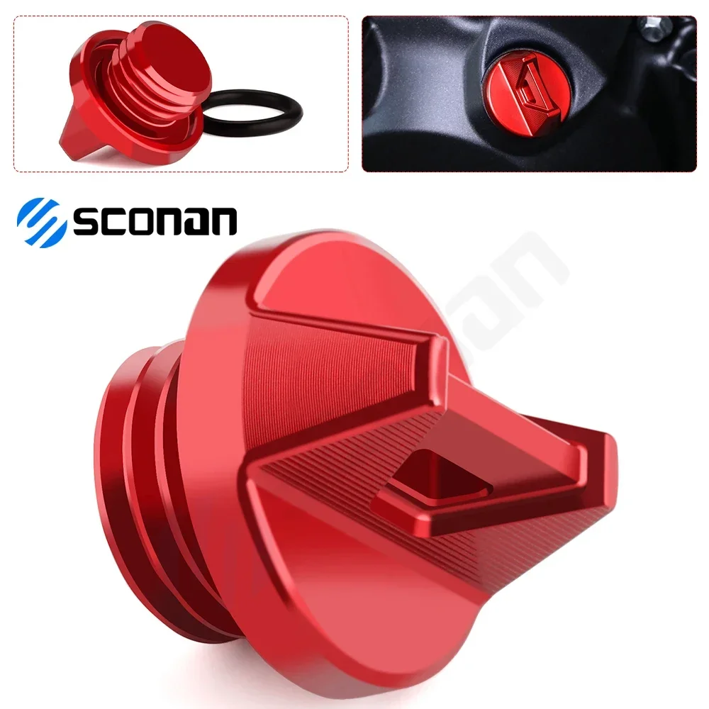 For Ducati Diavel V4 diavel v4 2023 2024 M20*2.5 Engine Oil Cap Oil Filler Cap Cover Motorcycle Accessories