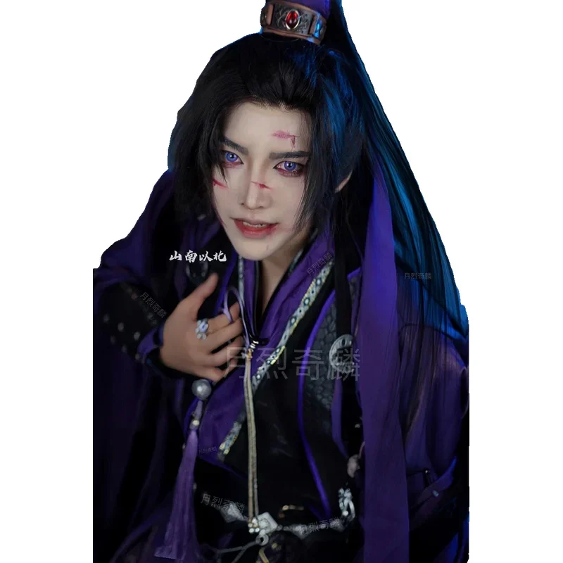 أزياء أنيمي مو داو إلى شي وي التأثيرية ووشيان جيانغ تشنغ أزياء هانفو غراند ماستر من زراعة الشيطاني الأحداث الإصدار. الهالوين