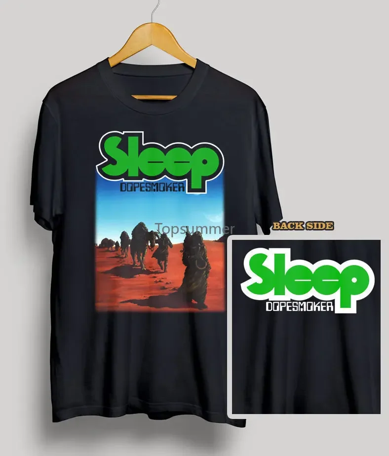 Sleep Dopesmoker Cd Cover T Shirt Death Metal Stoner Black Sabbath Size S 3Xl 100% Cotton T Shirts Brand Clothing Tops Tees