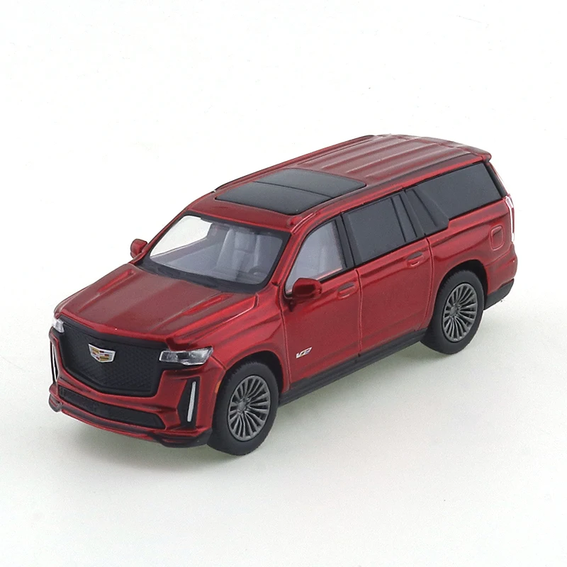MASSDI 1/64 Cadillac Escalade Auto Legierung Motor Fahrzeug Diecast Metall Modell Kinder Spielzeug für Jungen Freunde Geschenke Sammeln Ornamente