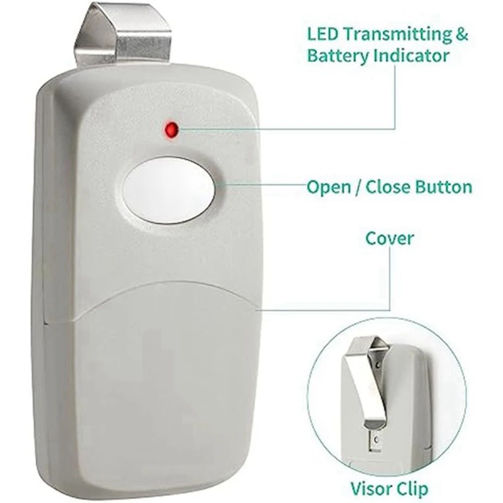 

B27B Replacement Multicode Linear Garage Door Opener Remote 3089,308911, MCS308911,MCS412001,10DIP Switch Remote,300MHZ