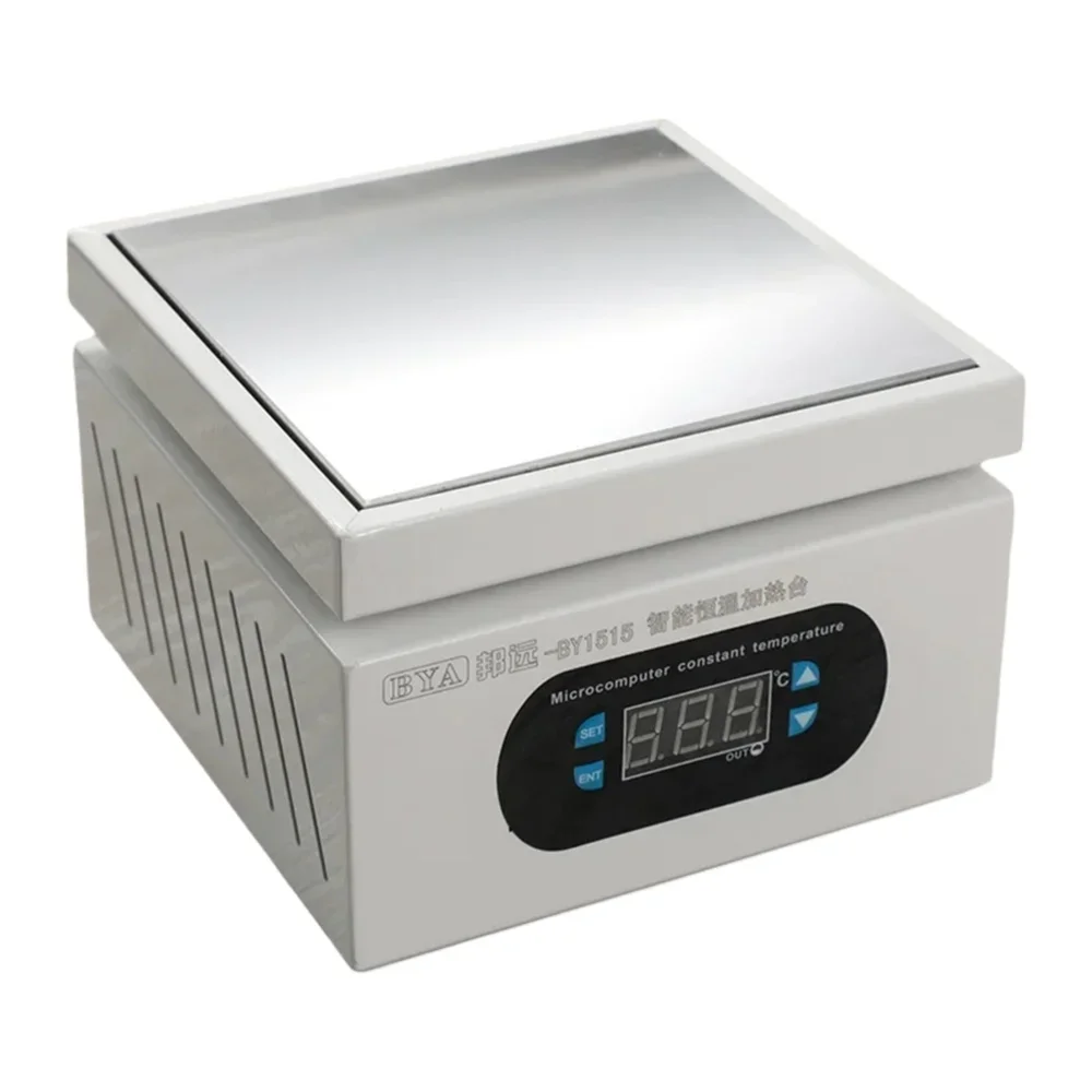 

Нагревательная станция 150*150 мм, электронная нагревательная плита, платформа для предварительного нагрева, 0~400°C ℃ Для ремонта BGA PCB, SMD, LCD и сенсорных экранов телефонов