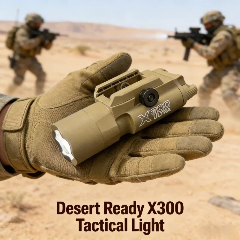 

Новый многофункциональный тактический фонарь X300: совместим с 20-мм рельсами для игрушечных страйкбольных пистолетов, охоты, CS-матчей и военных игр