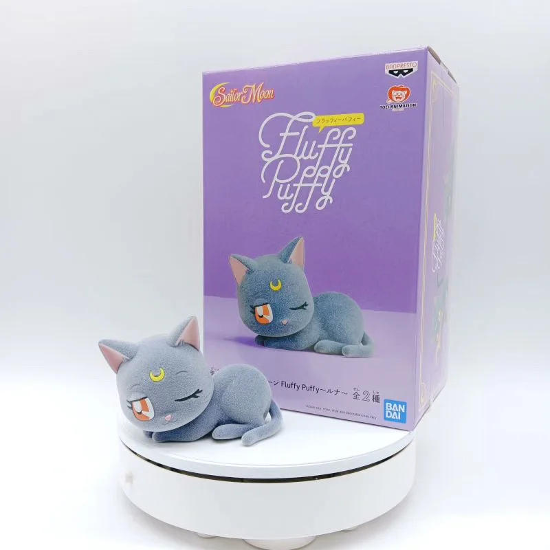 

Bandai official genuine 18385 beautiful girl warrior figurine Luna A B version cat ornament exquisite and cute birthday gift