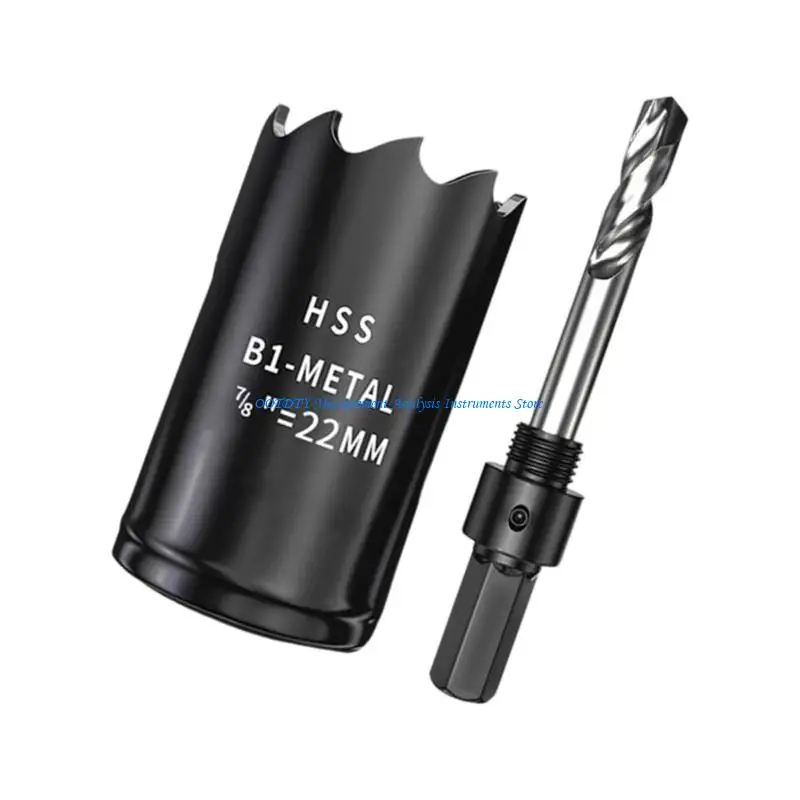 367D 20-30mm M42 Bimetal Hole Cutter Drill Bit For Metal Pipes With High Wear Resistance And Smooth Drilling Performances