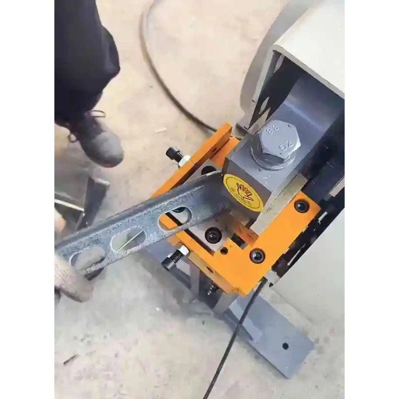 Multi-Function Combined Shearing Hine Hydraulic Ironworker Sheet Metal Punching Cutting Channel Steel