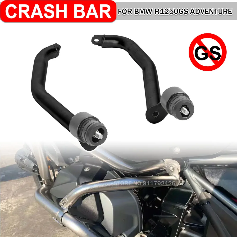 Motorcycle Crash Bar Guard Lower Engine Protection Extensions Protector Bumper For BMW R1250GSA R 1250 GS ADV R1250 GS Adventure