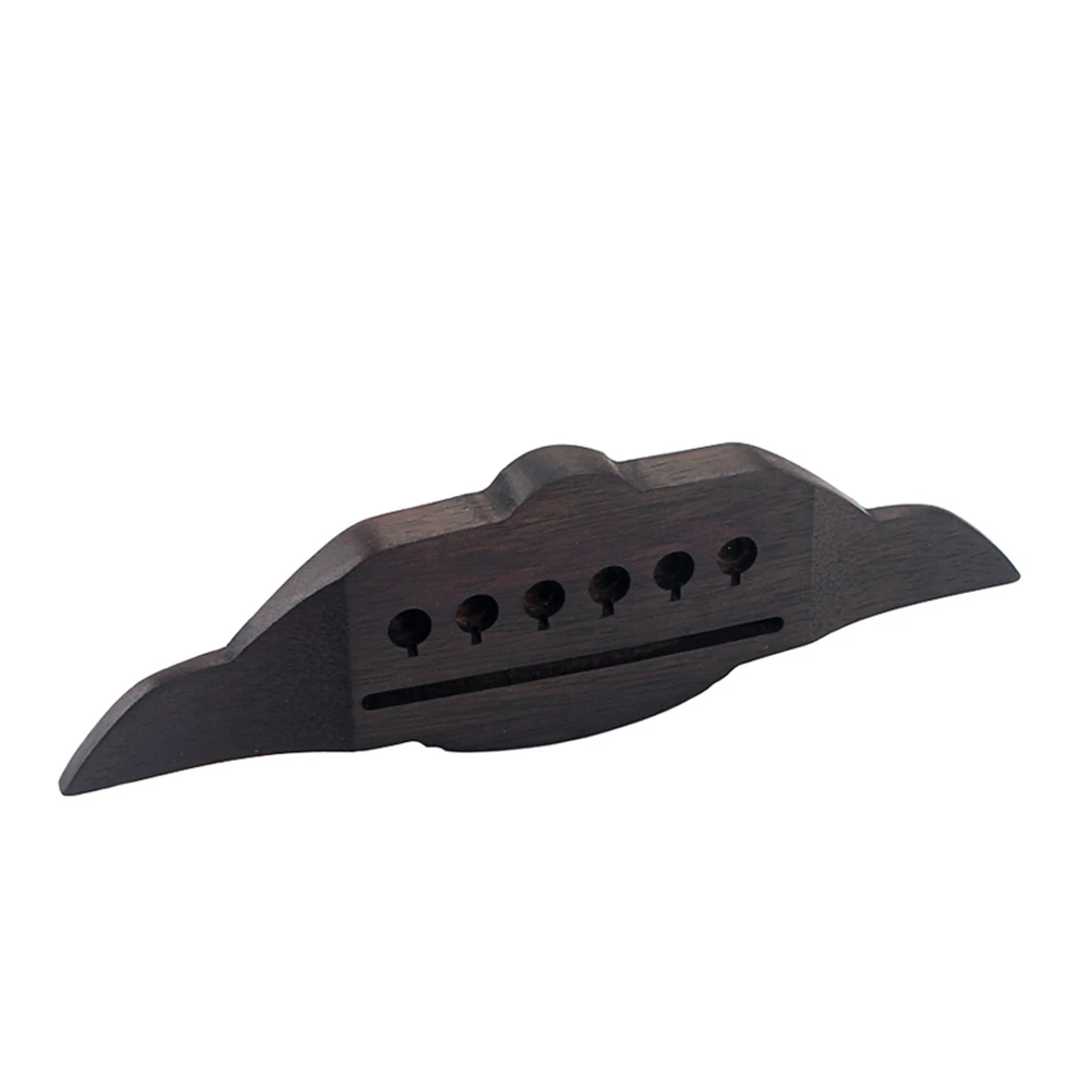 

6 Strings Swallow Guitar Bridge Replacement Saddle Through Acoustic Parts 34 36 38 Inch Easy Mount Vintage Tone