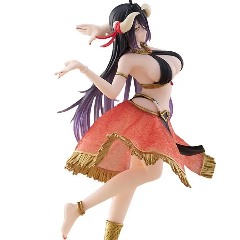 

В наличии натуральная Taito Overlord Coreful Albedo Dancer стоячая поза аниме фигурка модель коллекционер настольный орнамент игрушка в подарок