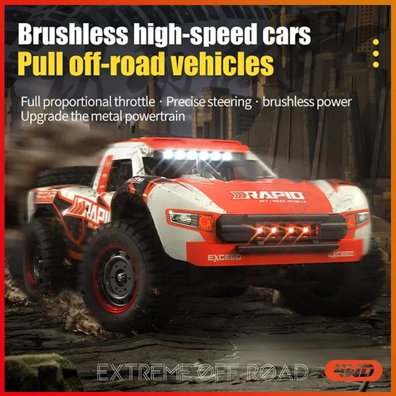 Q130 1:12 สี่ล้อไดรฟ์ RC รถ Brushless มอเตอร์รีโมทคอนโทรลรถความเร็วสูง Drifting รถบรรทุกมอนสเตอร์ของเล่นของขวัญพิเศษ