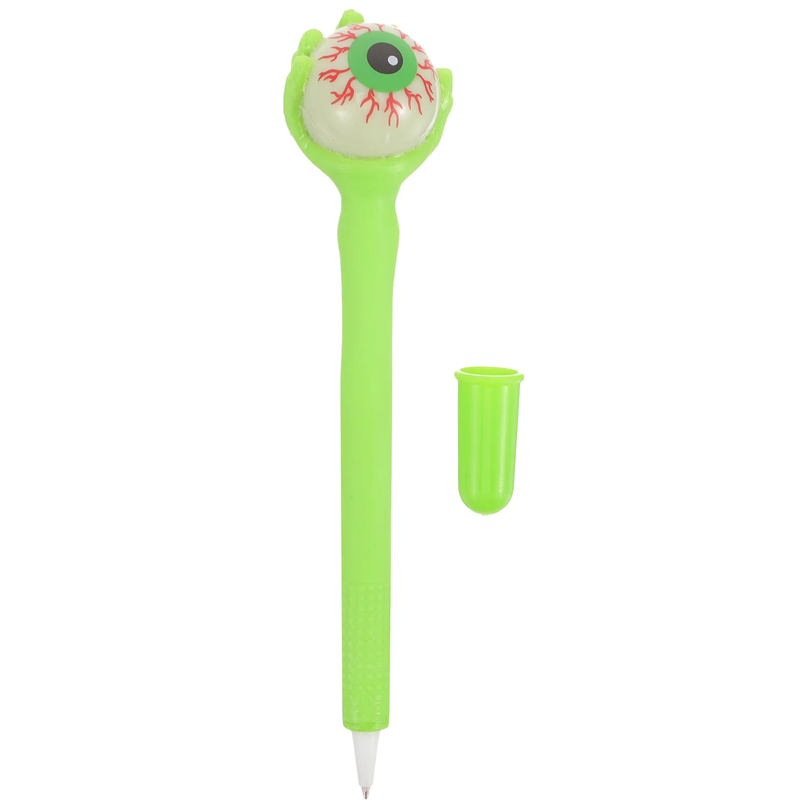 Eye Ball Pen Portable Ballpoint Pens for Note Taking Eyeball Topper Toy Halloween Souvenir Multi-use Student