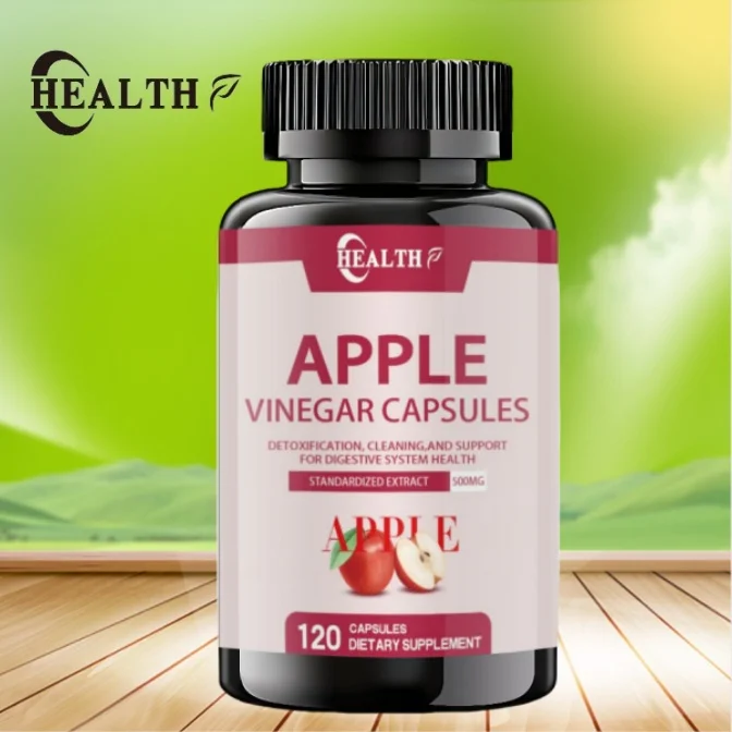 HEALTH Minch Apple Cider Vinegar Capsules 400mg Max Natural Detox with Cinnamon Ginger Cayenne