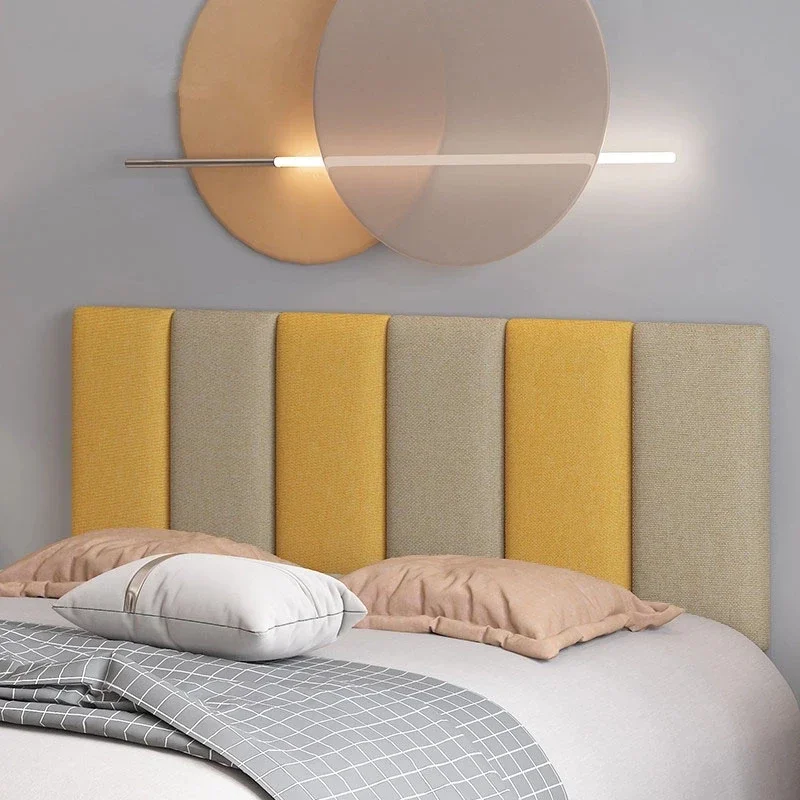 

Изголовье кровати, декор для спальни, эстетический мягкий пакет, изголовье кровати, защита от столкновений, Tete De Lit Cabecero Cama, настенная декоративная панель