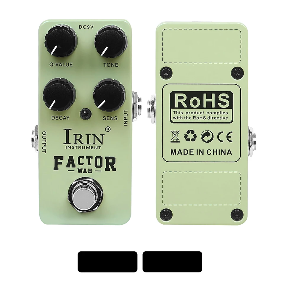 

Педаль эффектов для электрогитары IRIN Wah/Delay/Chorus/Reverb/Overdrive/Distortion, педаль True Bypass, детали и аксессуары для гитары