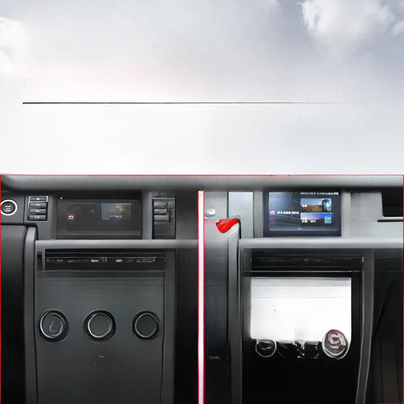 

Для Land Rover Discovery Sport 15-19 модифицированный ЖК-дисплей с центральным управлением, нижний экран, большая ручка, ЖК-дисплей