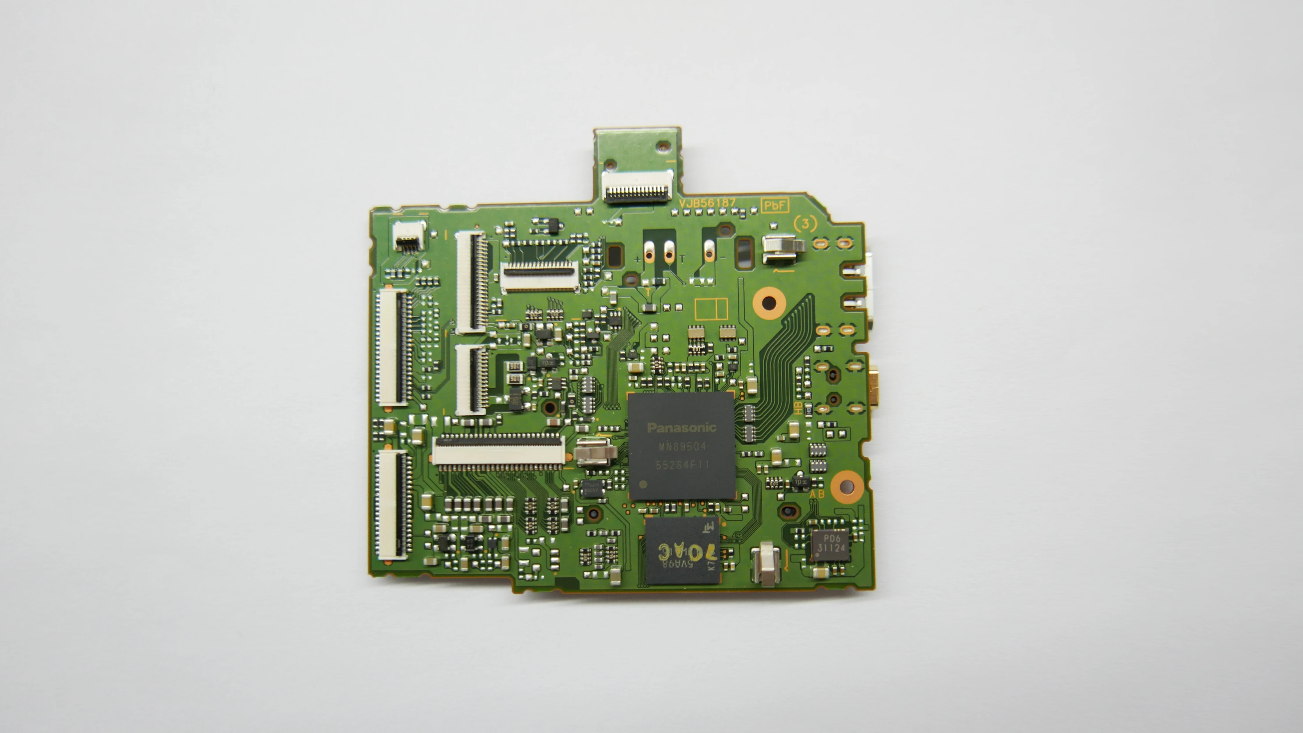 ชิ้นส่วนซ่อมกล้องสำหรับ FZ70 Panasonic Lumix บอร์ดหลักเมนบอร์ด PCB DMC-FZ70