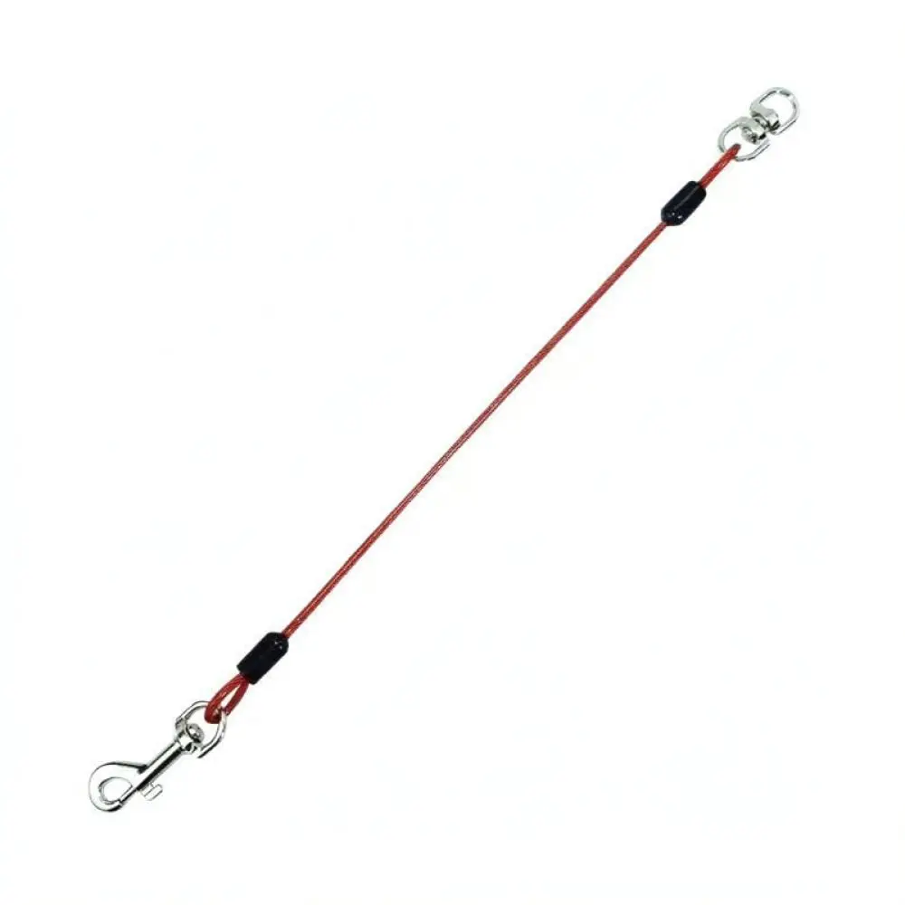 Durable Metal Dog Leash Multi Pet Coupler Anti Tangle Traction Rope For Small Puppy Outdoor Walking Equipment