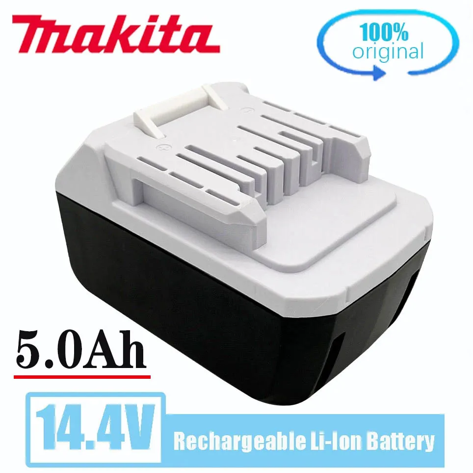 

Original Makita 14.4V 5.0Ah Rechargeable Li-Ion Battery ForMakita BL1415G BL1413G BL1460G DC18WAUH480D UH520DUM165D UR140D DMR10