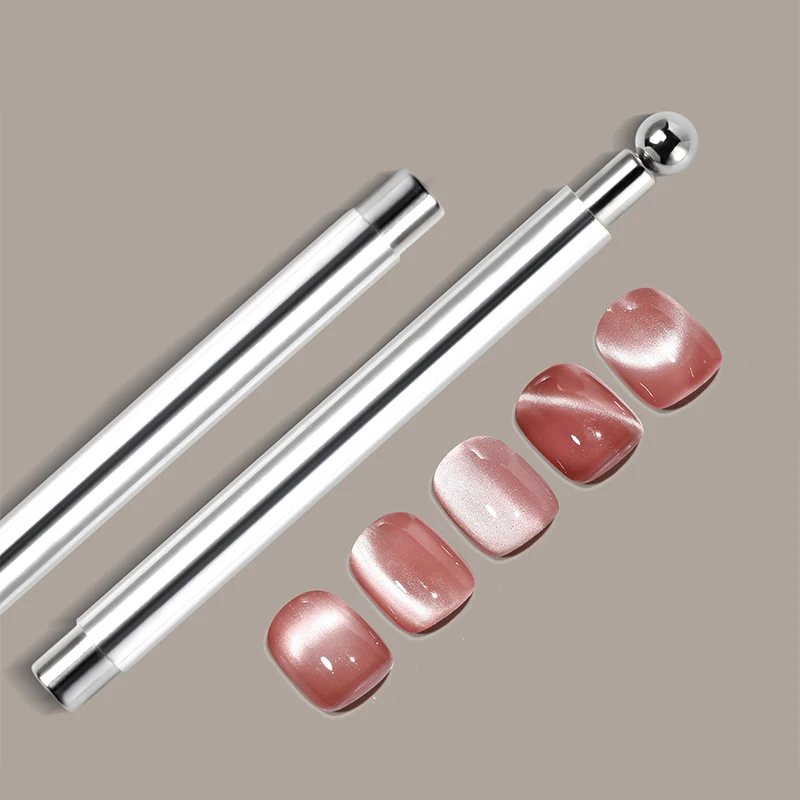 Bâtons magnétiques puissants à Double tête pour vernis à ongles, outil magnétique œil de chat, stylos pour Nail Art, pour bricolage, Salon, Studio ou maison