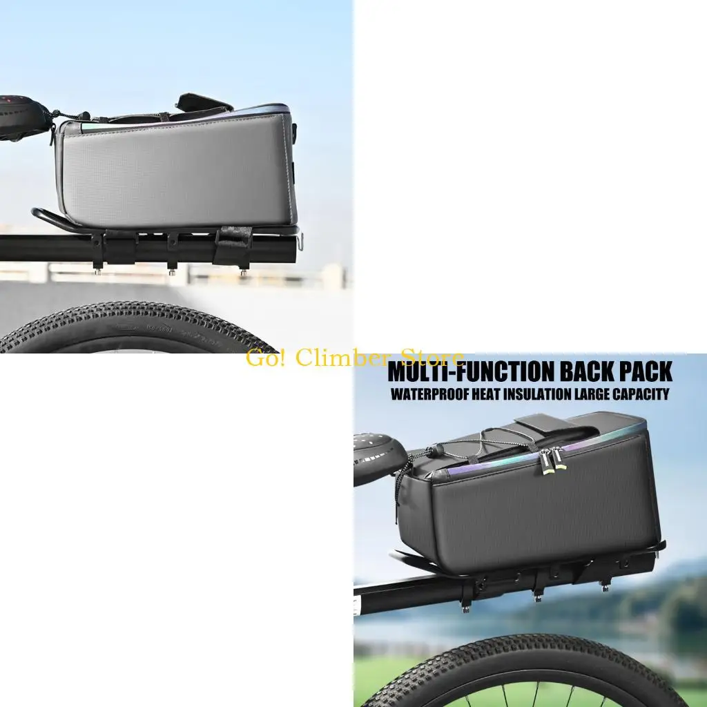 

Q84C Permanent Motorcycle Rack End Pack Having Waterproof Seal For Two Wheeled Storage And Outdoor Cycling Equipment