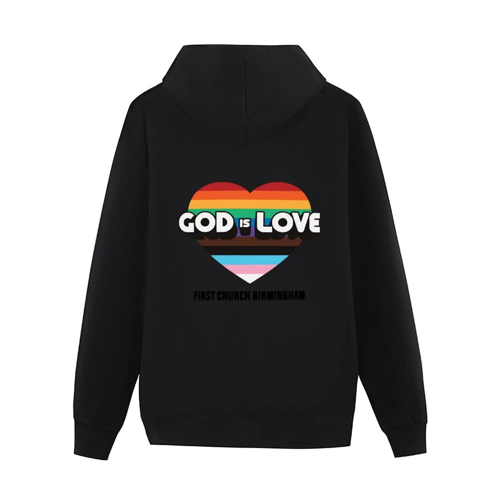 God is Love 2022 الكنيسة الأولى برمنغهام هوديي الملابس الجمالية ملابس رجالي ملابس أنيمي هوديي الرسم
