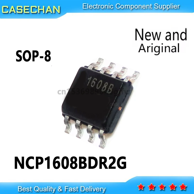 10PCS New and Original SMD 1608B NCP1608 NCP1608B NCP1608BDR SOP-8 NCP1608BDR2G