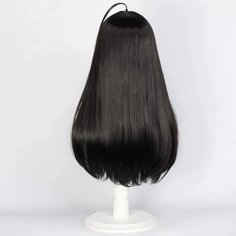 Cosplay Wig Alya Sometimes Hides Her Feelings Anime Wig Kimishima Ayano Anime Long Black Game Role-Play Wig Female Synthetic Wig