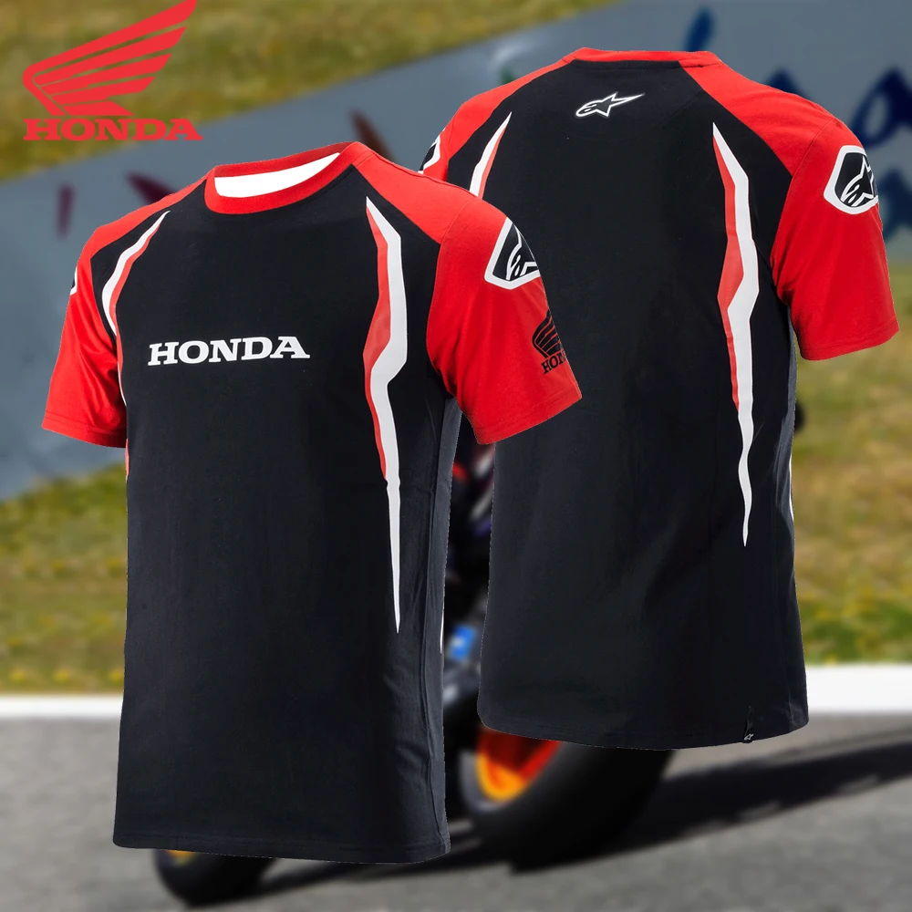 

Hot Selling Honda Racing Team Competition Jersey T-shirt For Daily Outdoor Sports, Breathable And Sweat Wicking Quick Jersey