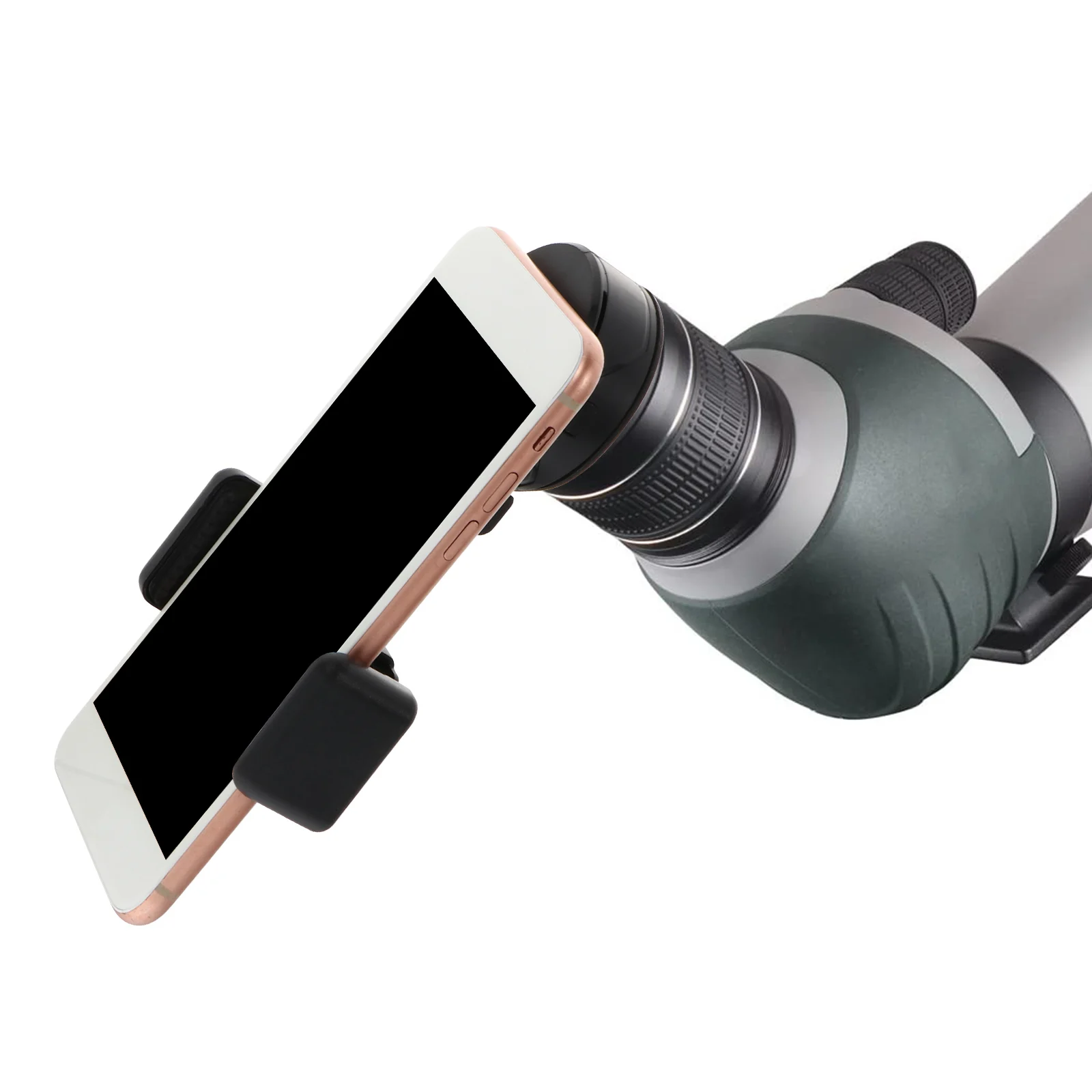 

Cell Phone Photography Adapter Mount Quick Universal Clip Screw Locks Abs Material For Telescopes Microscopes Monoculars