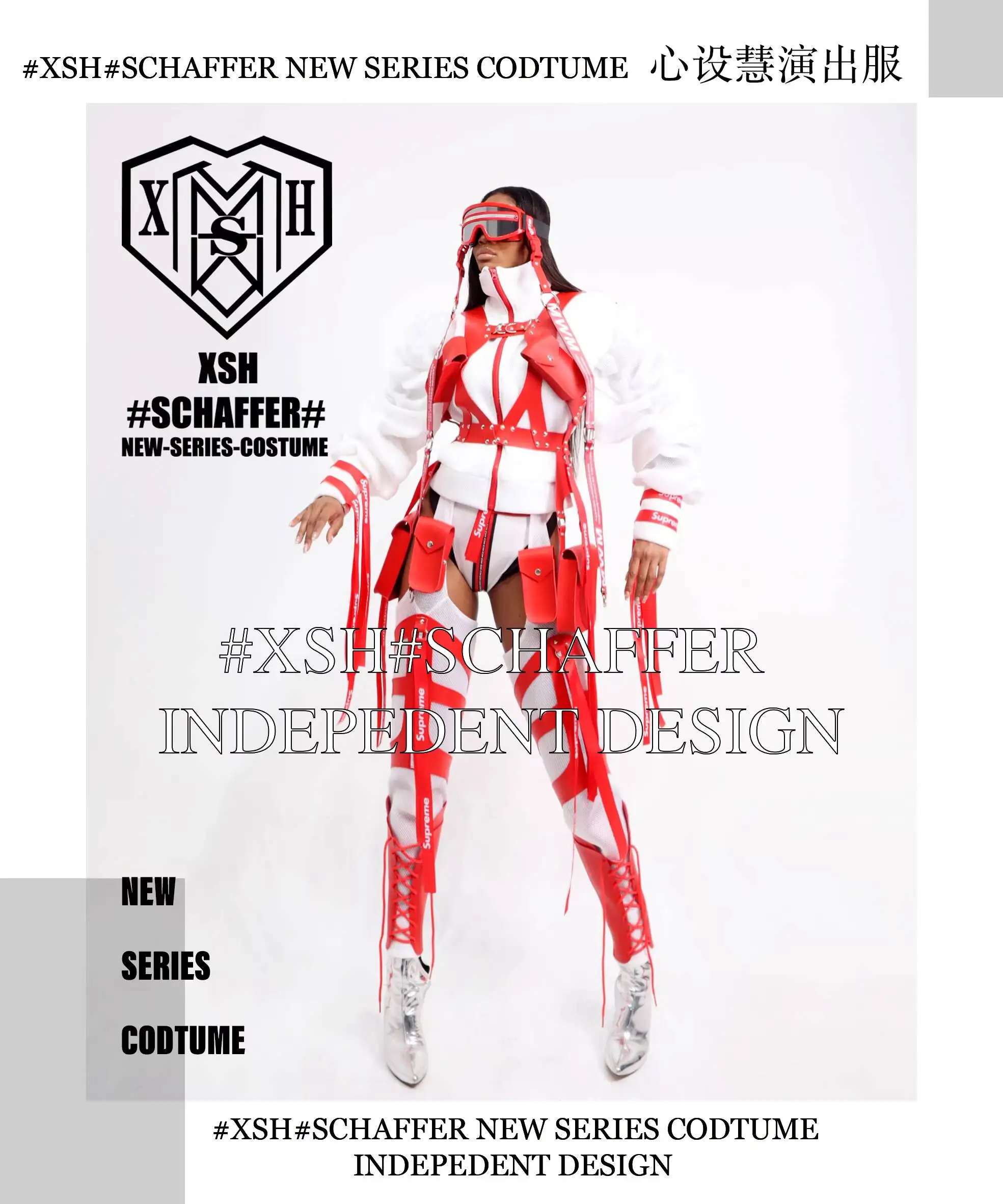 

Gogo Nightclub Group Bar Female White Hip-hop Dance Female Ds Singer Street Dance Atmosphere Tour Performance Costume Custom