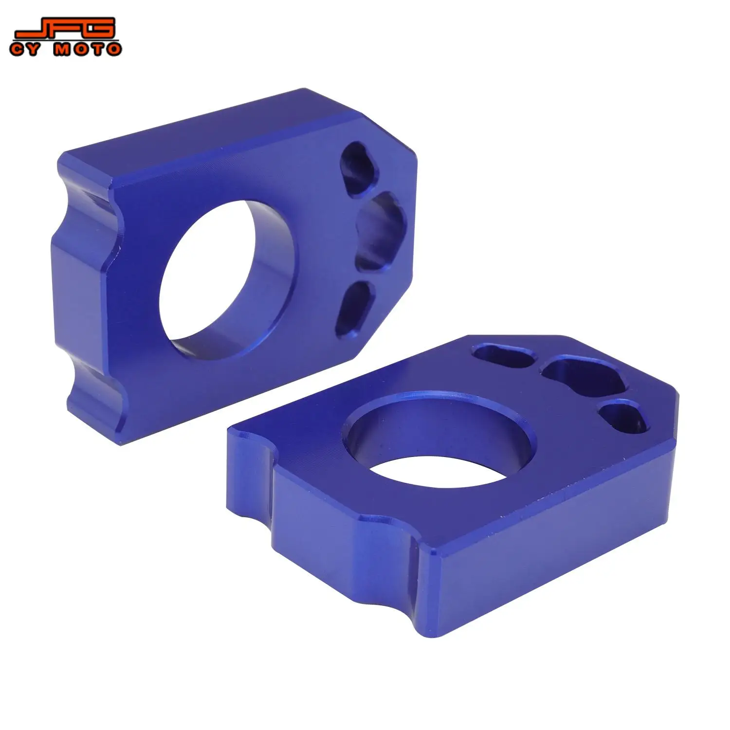 

1 пара блоков оси, регулятор задней цепи для двигателя Yamaha YZ 125 250 250F 450F 125X 250X 250FX 450FX WR WR250F WR450F WR250R WR250X