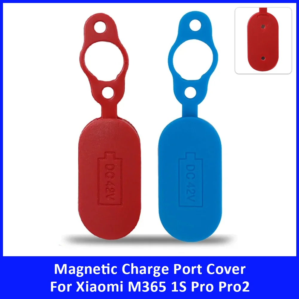 Magnetic Rubber Battery Charge Port Cover for Xiaomi M365 1S Pro Pro2 Waterproof Dust Plug Electric Scooter Accessories Parts