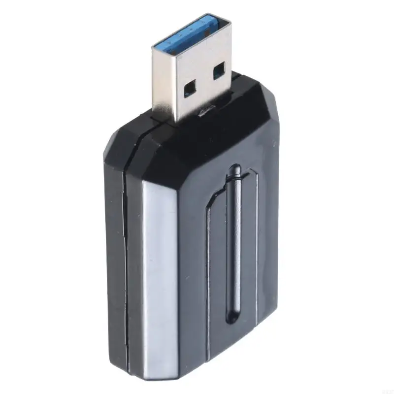 Universal USB 3.0 to SATA  Adapter for Backward Compatibility with Previous Versions of USB Ports and SATA Hard Drives