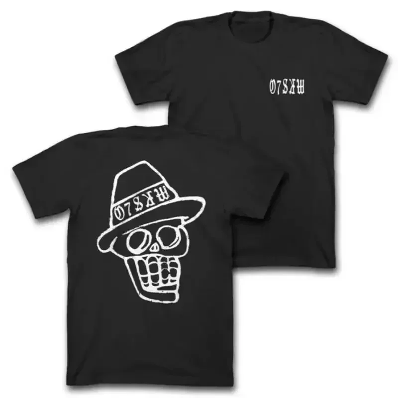 Team One 7 Six x White Knuckle Syndicate O7SKW T Shirt Medium Black